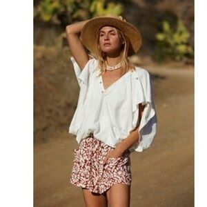 Free People White Convertible Top, Skirt, Dress, Coverup